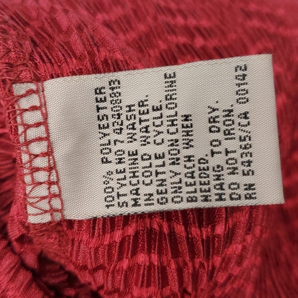 Tanjay Crew/Round  neckline Stretchy Short Sleeve Blouse - Picture 8 of 8